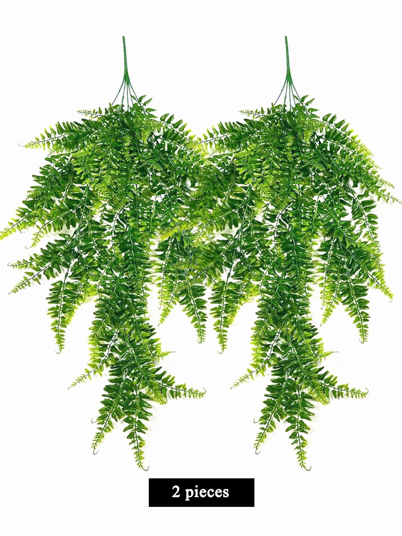 lot de 2 feuilles de fougère persane décoration suspendue pour fête