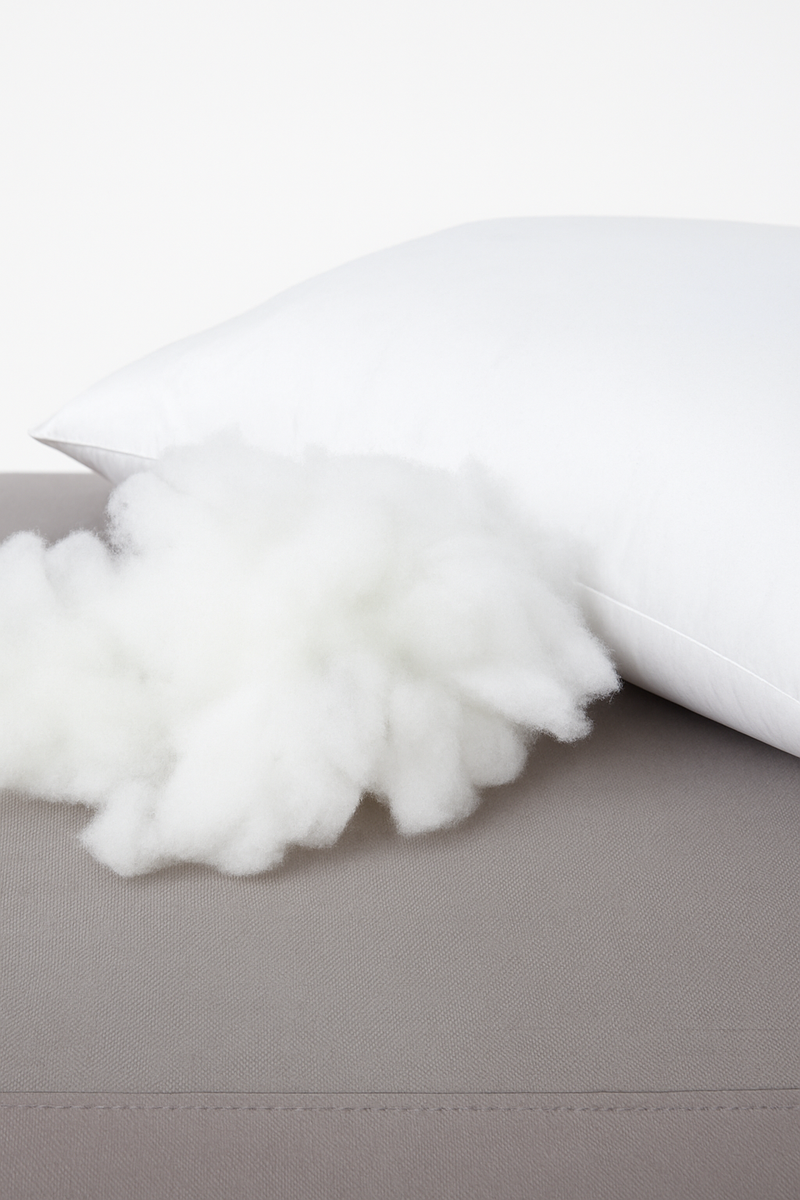 lot de 2 housses de coussin décoratives blanches rectangulaires