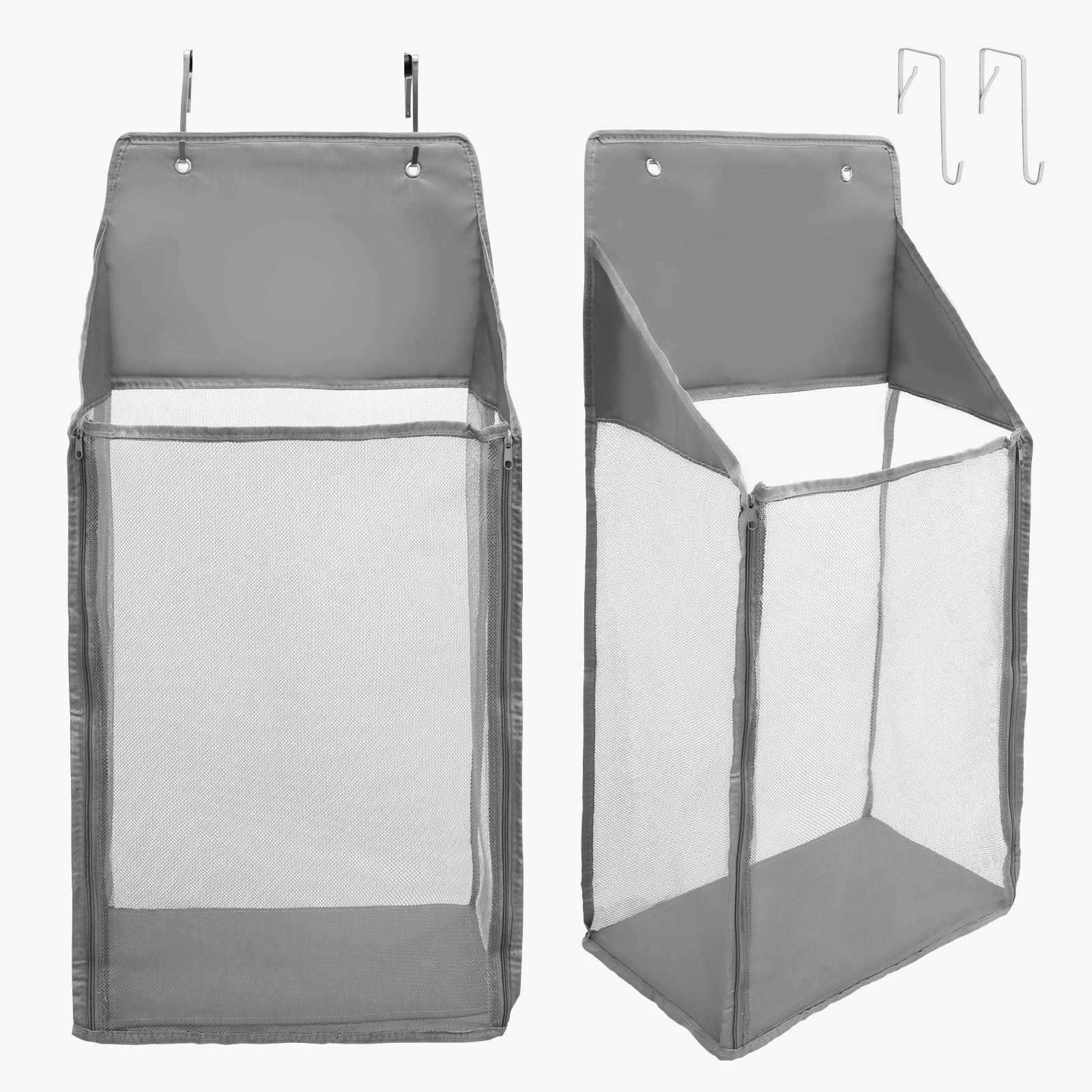 lot de 2 paniers à linge pliables à suspendre