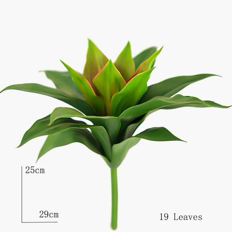 lot de 2 plantes succulentes artificielles pour décoration intérieure et extérieure