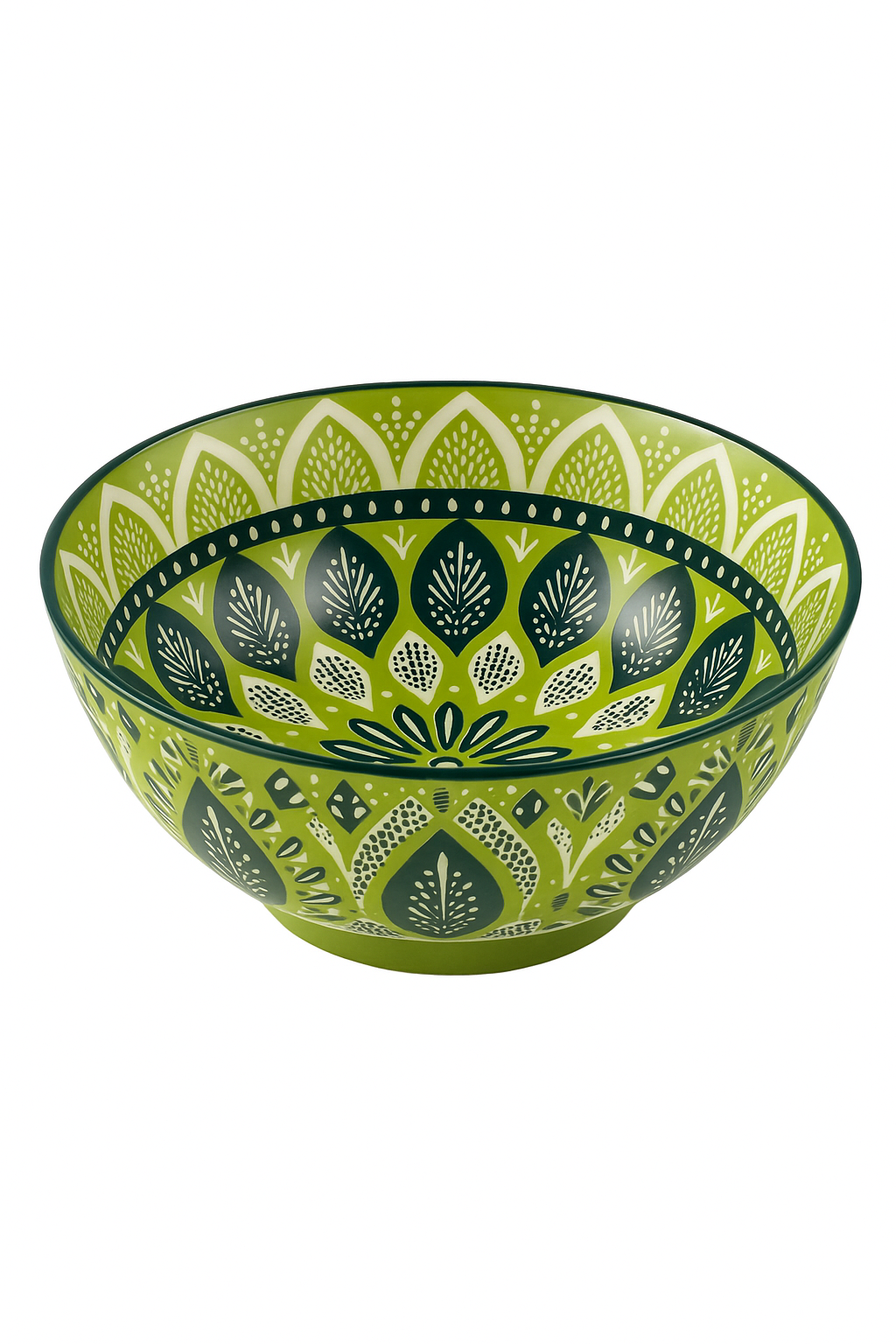 lot de 4 bols céramique bohème 20 cm - vue 2 sur 2