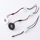 lot de 6 mini spots led dimmables encastrés en aluminium