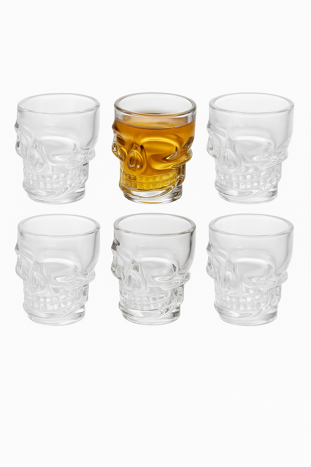 Lot de 6 verres shot crane 45 ml