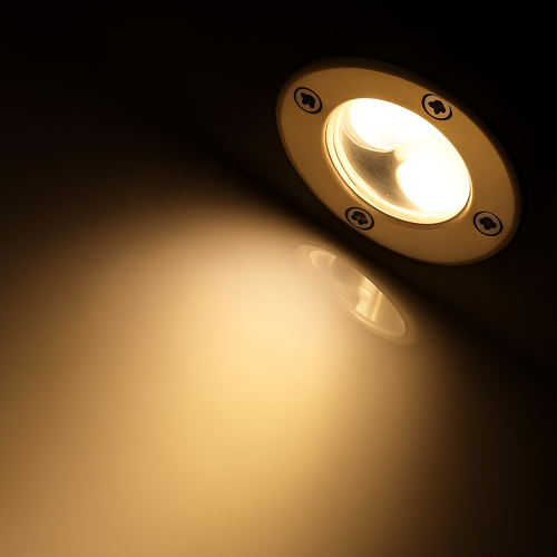 lot de 8 spots led encastrables pour éclairage extérieur jardin et sentier - vue 5 sur 5