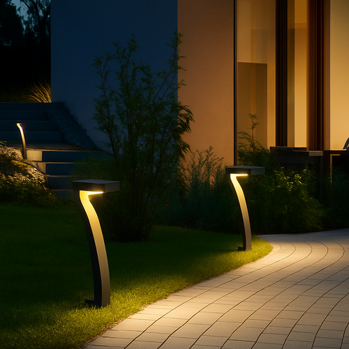 lot de lampes solaires led pour jardin éclairage extérieur décoratif - vue 2 sur 7