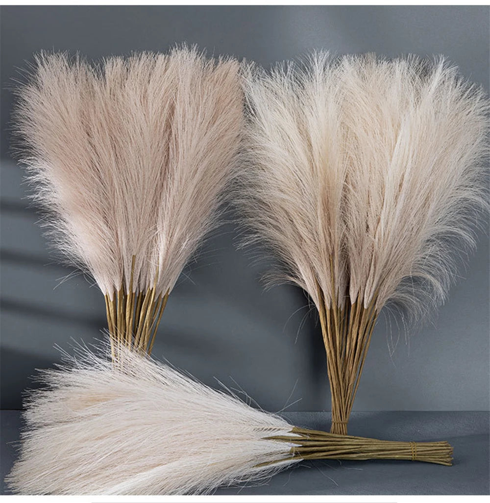 lot de pampas artificielles pour décoration mariage fête