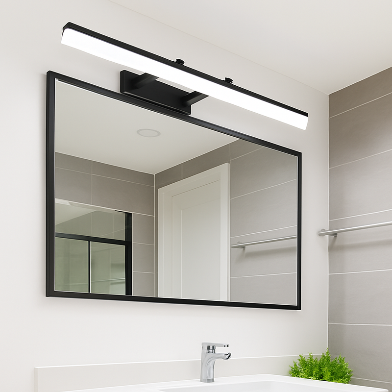 lumière de vanité led rétractable pour maquillage et miroir