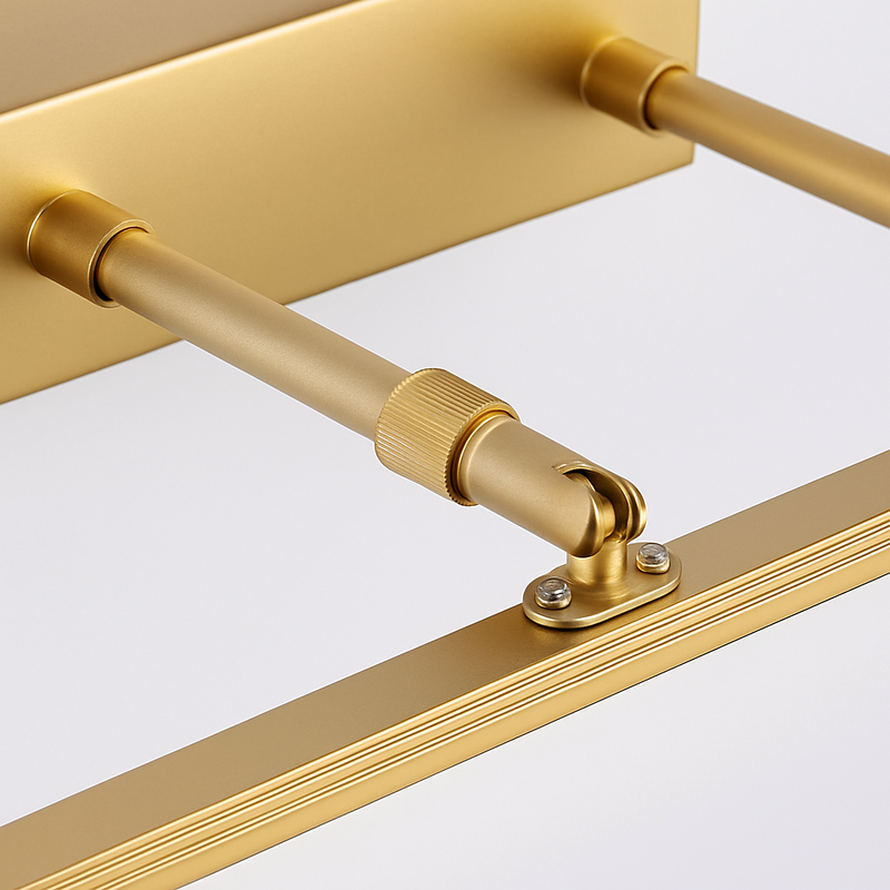 lumière de vanité led rétractable pour maquillage et miroir