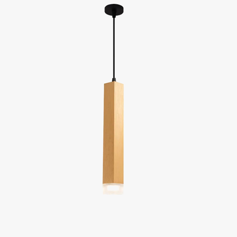 Luminaire suspension led tube tuyau carré