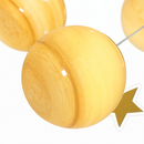 lustre astronautes lumineux pour chambre d'enfant design moderne