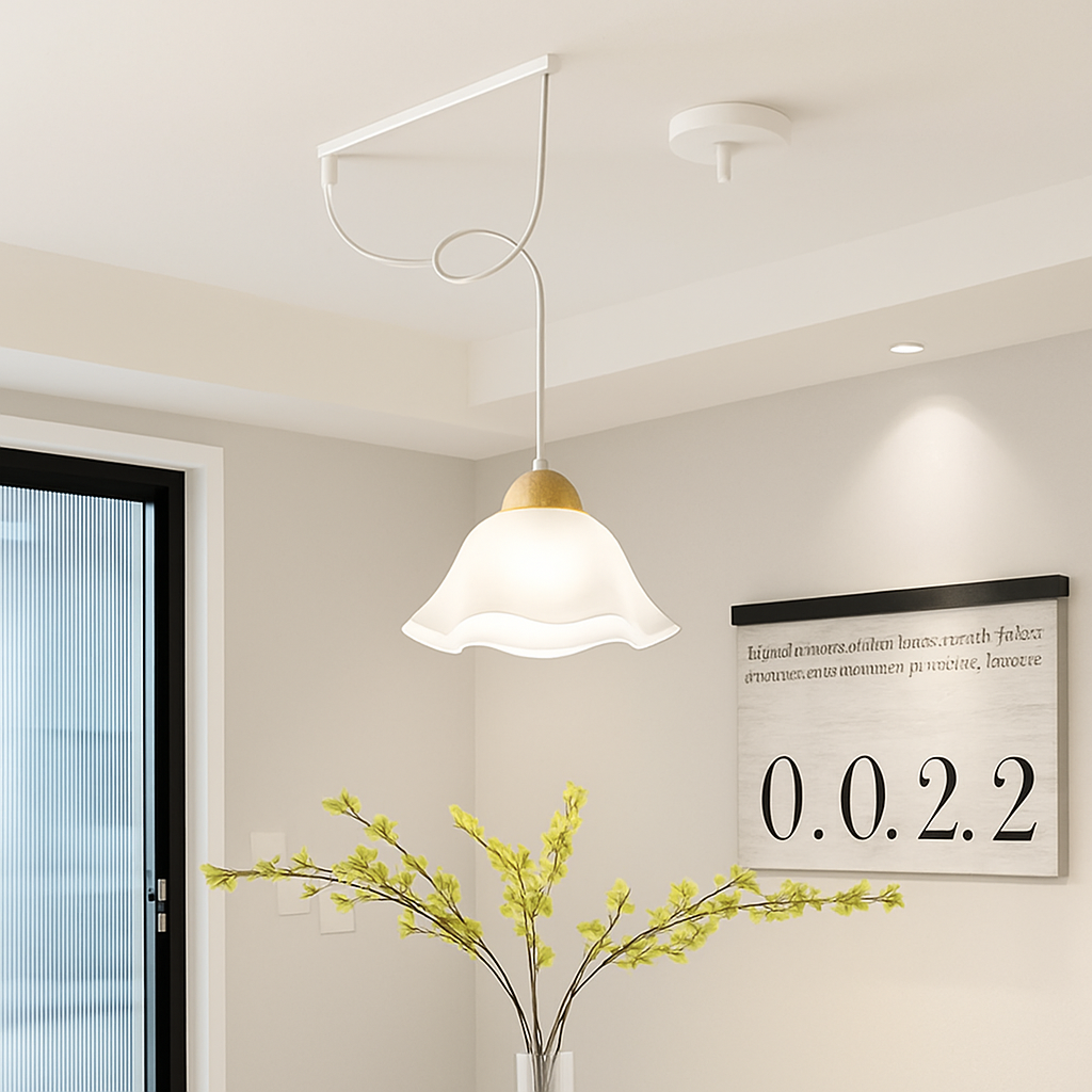 lustre à bras long rotatif réglable moderne pliable et rétractable - vue 4 sur 22