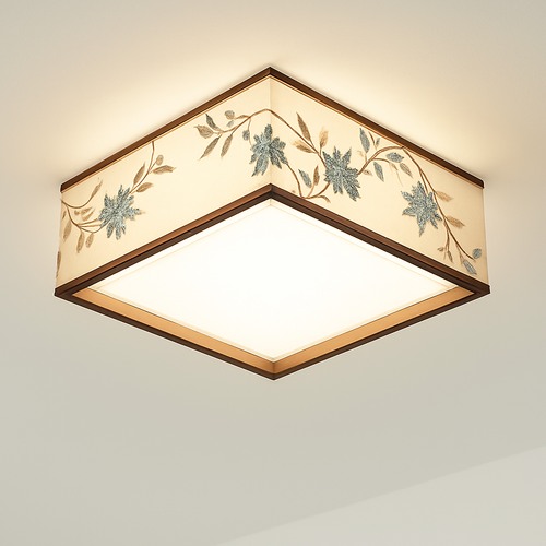 lustre chinois plafonnier chambre ronde Chinoiserie Luminaire Suspendu rétro maison salon étude Luminaire éclairage - vue 8 sur 17