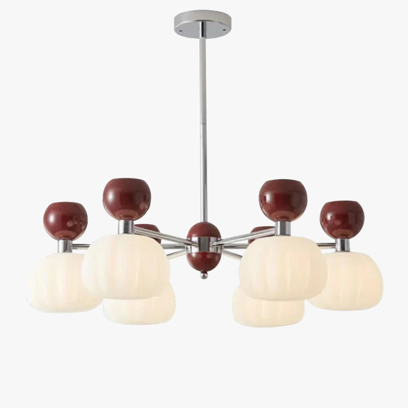 lustre décoratif acrylique avec abat-jour suspendu créatif