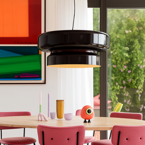 lustre design espagnol en verre pour intérieur moderne - vue 3 sur 8