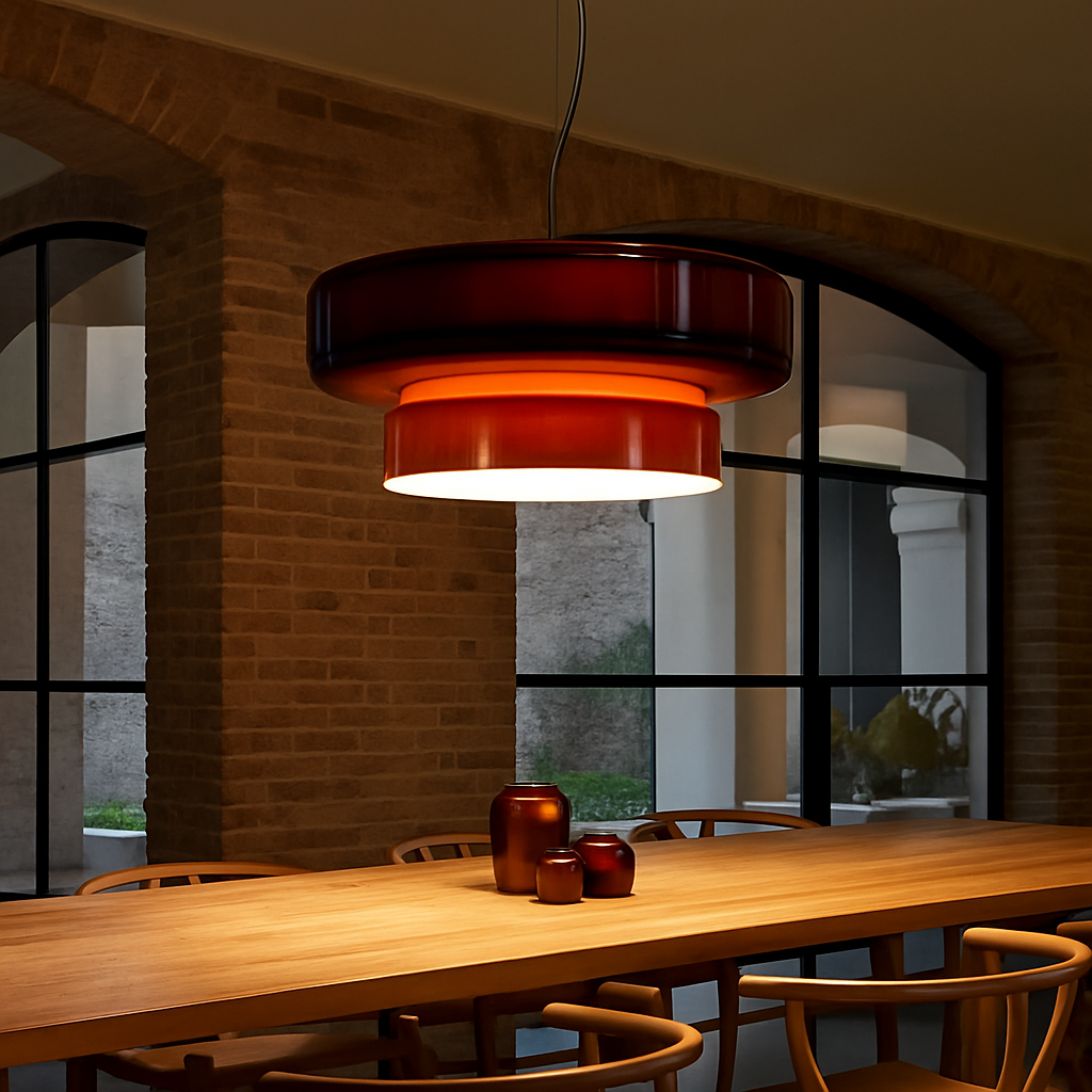 lustre design espagnol en verre pour intérieur moderne - vue 3 sur 8