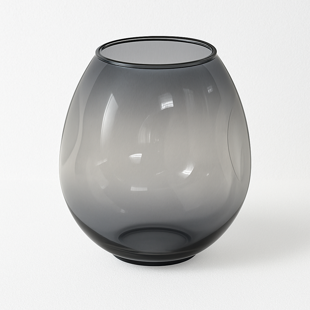 Lustre design à LED avec branches métal et bulles en verre Beans - vue 7 sur 15