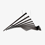 Lustre design LED en baguette lumineuse Bilbao