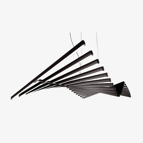 Lustre design LED en baguette lumineuse Bilbao