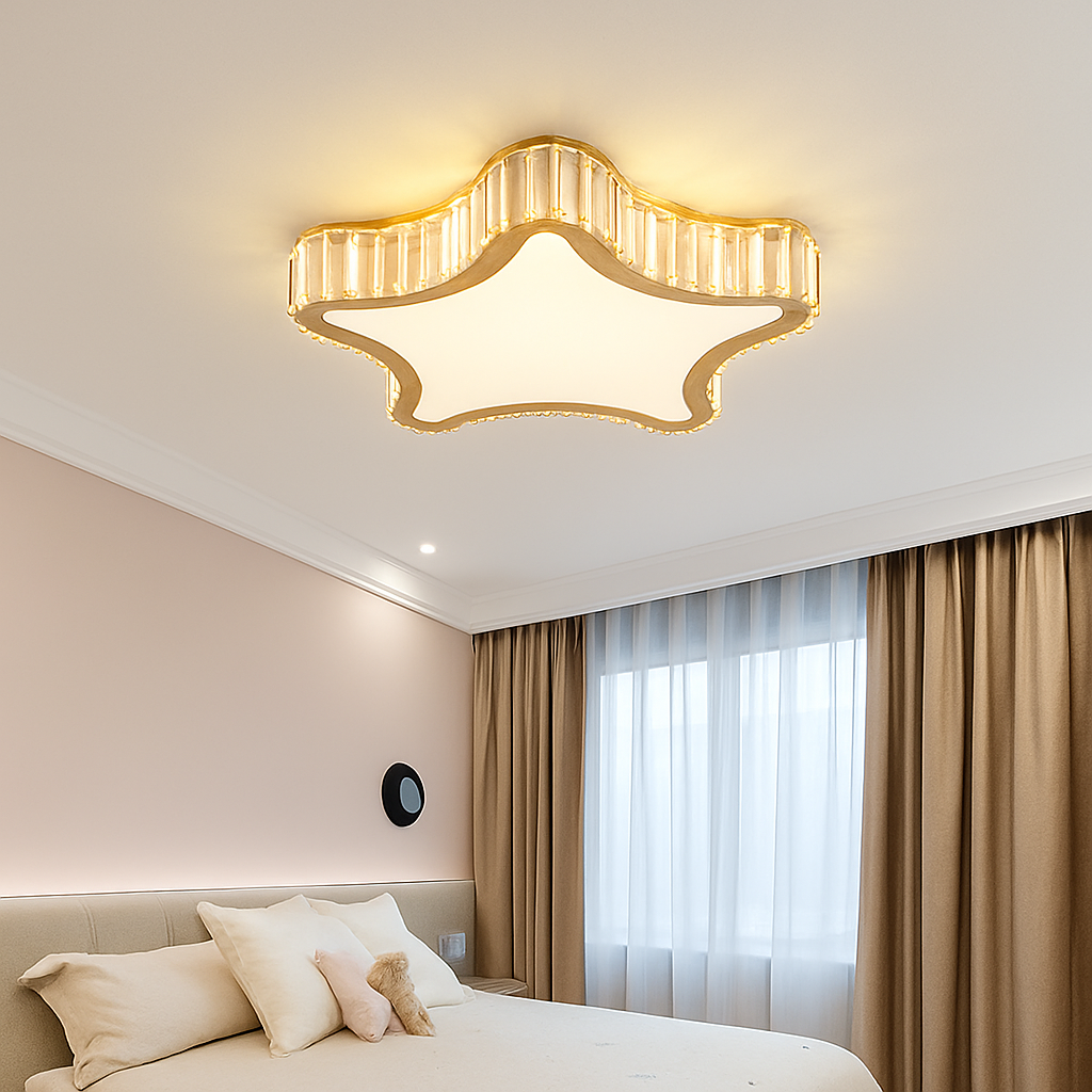 lustre en cristal de luxe pour décoration intérieure élégante - vue 6 sur 12