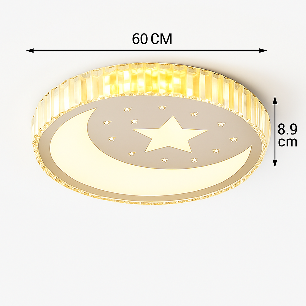 lustre en cristal de luxe pour décoration intérieure élégante - vue 9 sur 12