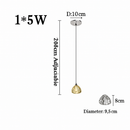 lustre en cristal design luxueux pour escalier colimaçon moderne
