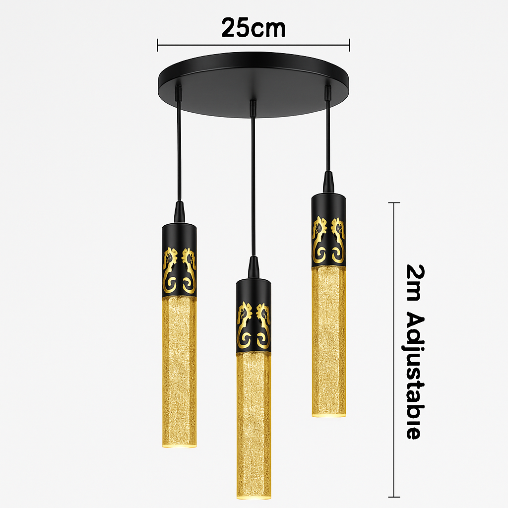 lustre en cristal led moderne pour décoration intérieure créative - vue 15 sur 22