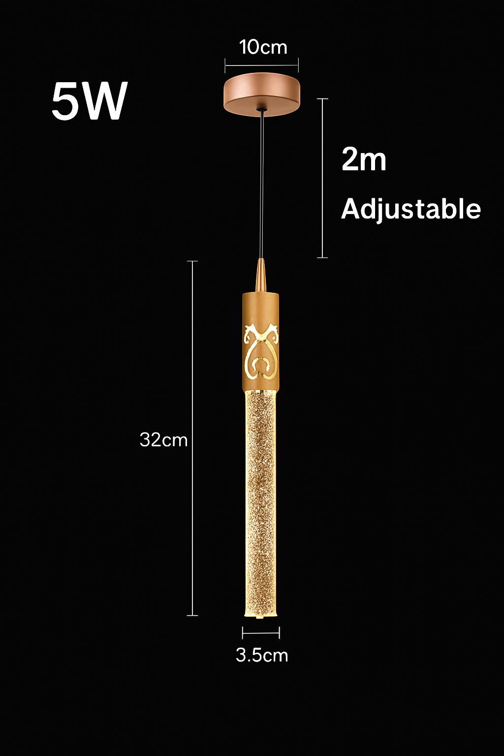 lustre en cristal led moderne pour décoration intérieure créative - vue 19 sur 22