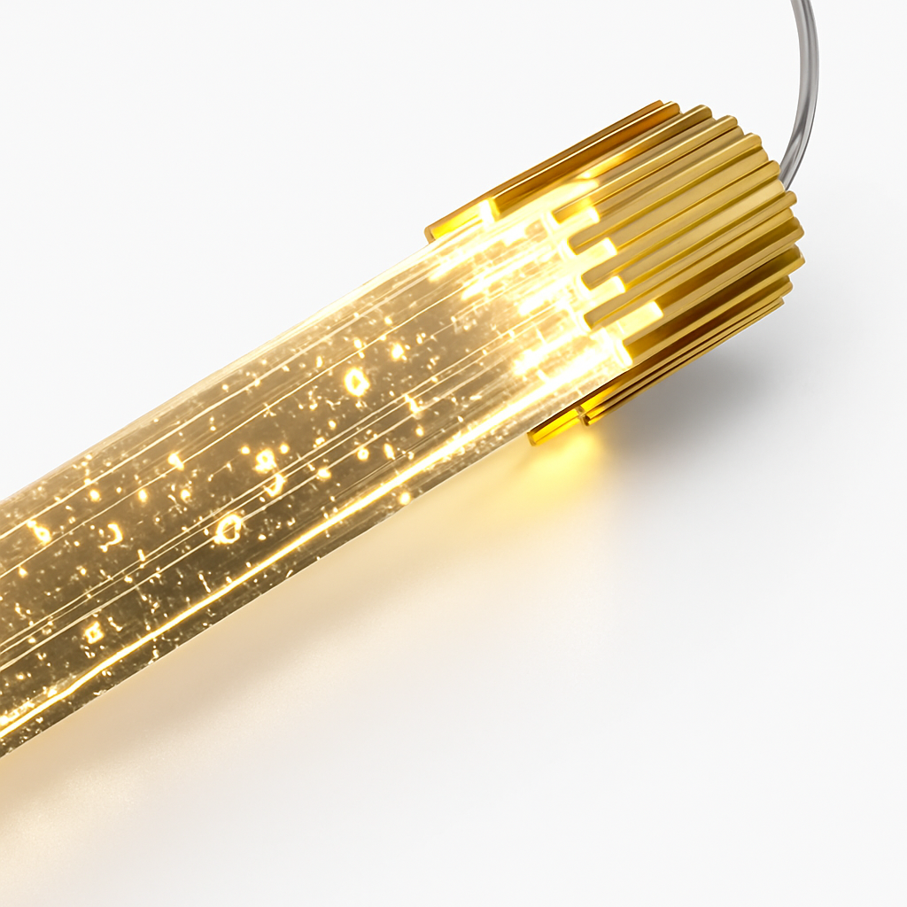 lustre en cristal led moderne pour décoration intérieure créative - vue 7 sur 22