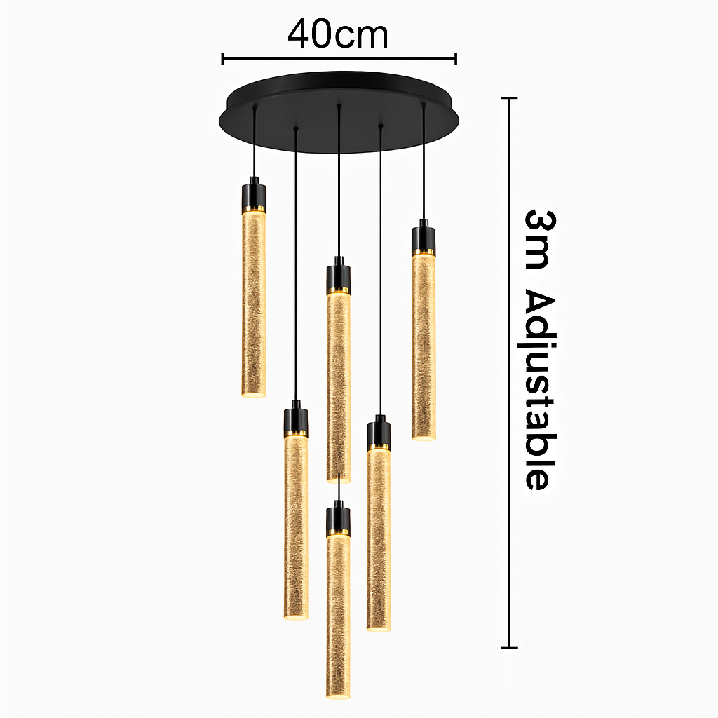 lustre en cristal led moderne pour décoration intérieure créative - vue 11 sur 22