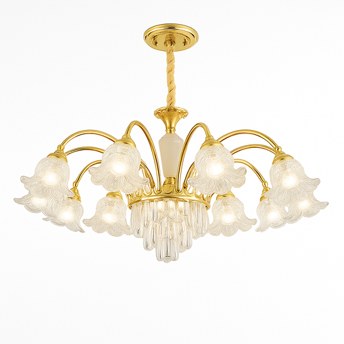 lustre en cristal lumineux pour hôtels et églises - vue 13 sur 16
