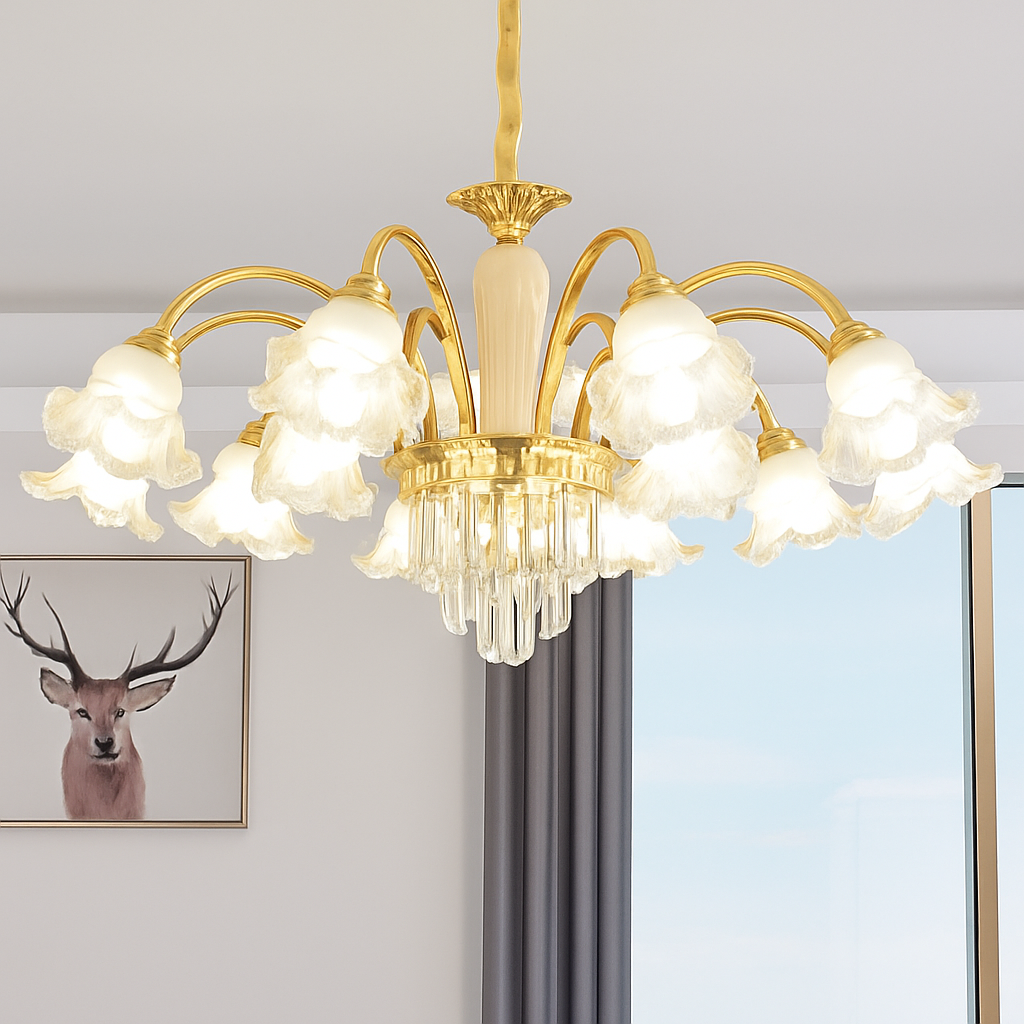 lustre en cristal lumineux pour hôtels et églises - vue 13 sur 16