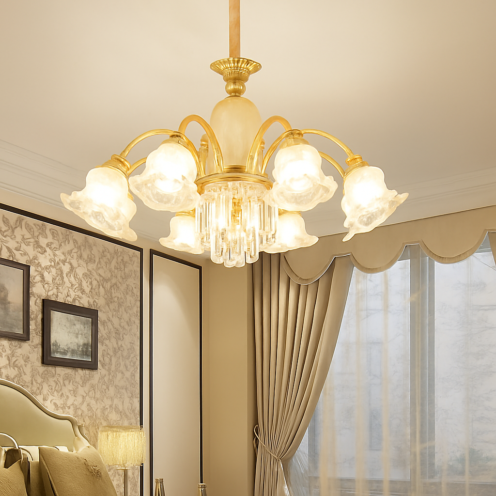 lustre en cristal lumineux pour hôtels et églises - vue 4 sur 16