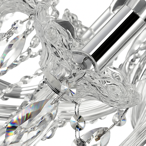 lustre en cristal moderne pour une décoration luxueuse