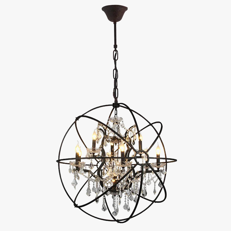 Lustre en cristal Vintage