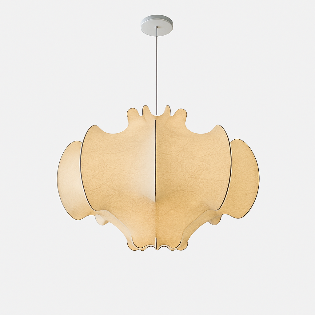 lustre en soie minimaliste nordique pour décoration moderne