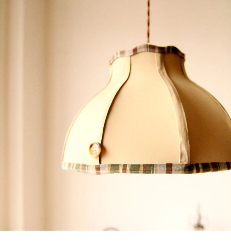 suspension en tissu fait main style rétro français nordique japonais