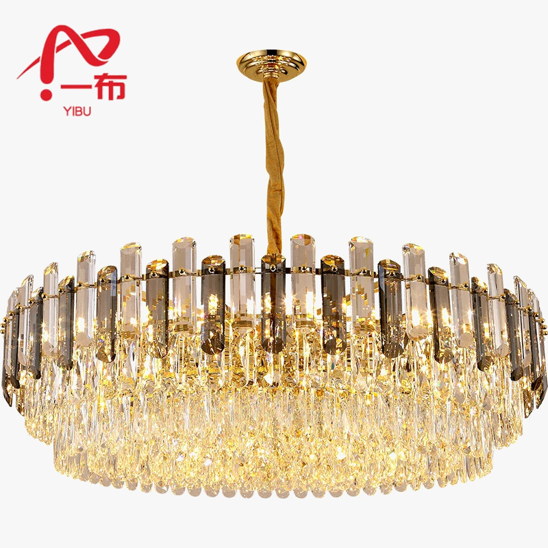 lustre k9 en cristal moderne pour éclairage intérieur