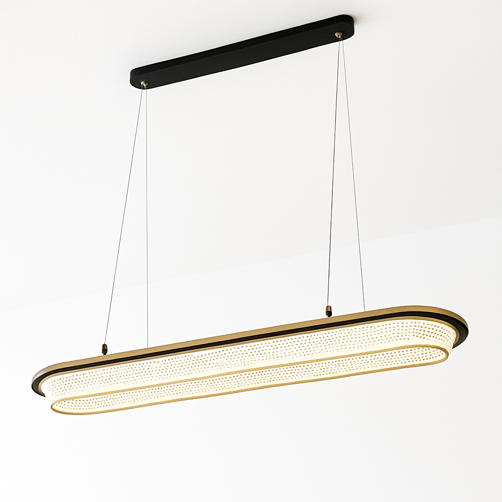 lustre led circulaire de luxe pour décoration intérieure moderne - vue 2 sur 14