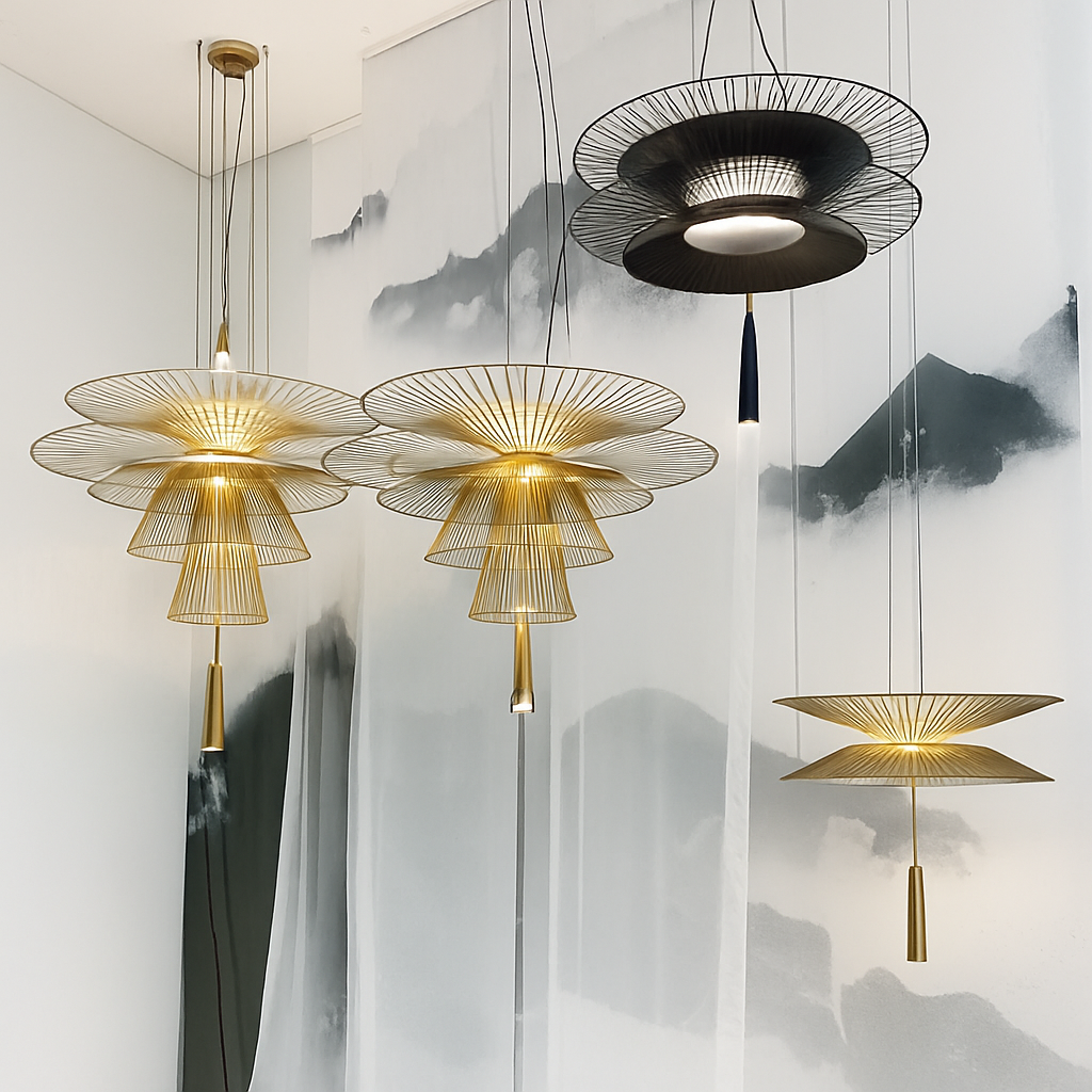 Lustre LED design nordique pour salon salle à manger cuisine Tables à manger barre lampe de chevet décor à la maison luminaire suspendu - vue 6 sur 15