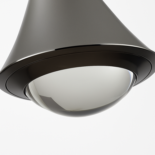 lustre led nordique anti-éblouissant en aluminium à intensité variable