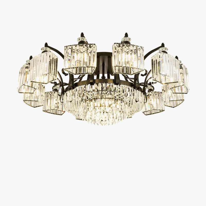 lustre à led postmoderne variable pour intérieur élégant 2024