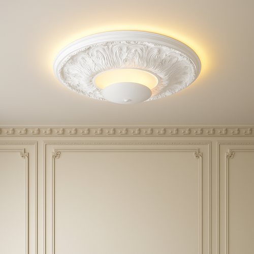lustre led pour éclairage intérieur décoratif et lumineux - vue 5 sur 9