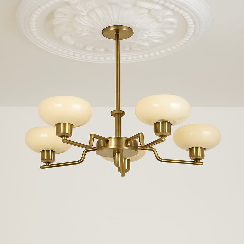 lustre led vintage style bauhaus éclairage suspendu créateur nordique