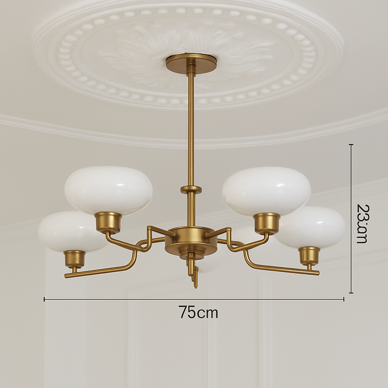 lustre led vintage style bauhaus éclairage suspendu créateur nordique
