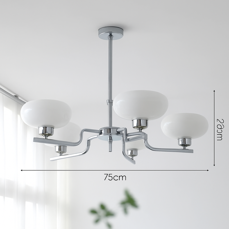 lustre led vintage style bauhaus éclairage suspendu créateur nordique