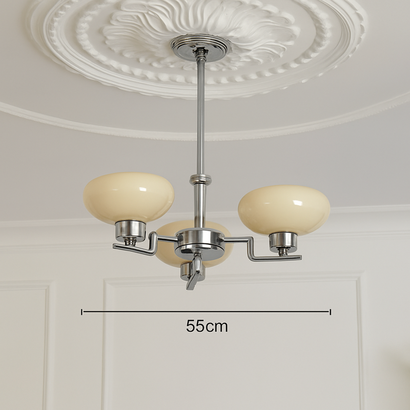 lustre led vintage style bauhaus éclairage suspendu créateur nordique