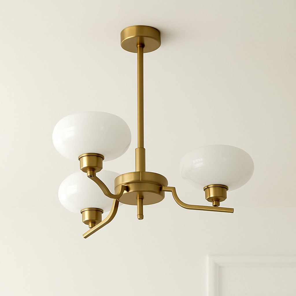 lustre led vintage style bauhaus éclairage suspendu créateur nordique - vue 6 sur 14