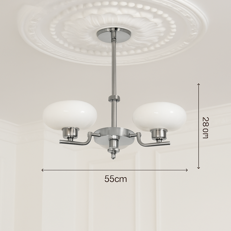 lustre led vintage style bauhaus éclairage suspendu créateur nordique