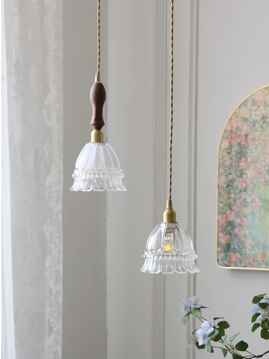 lustre minimaliste moderne en verre pour éclairage intérieur
