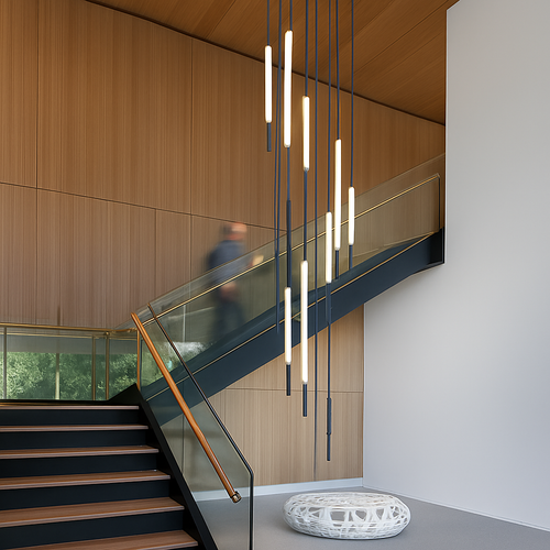 lustre moderne design créatif pour intérieur élégant - vue 3 sur 16